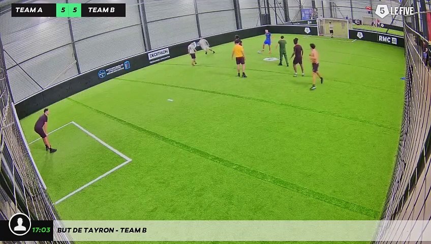 But de Tayron - Team B