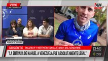 Detención de Nahuel Gallo en Venezuela: conferencia Bullrich y Werthein