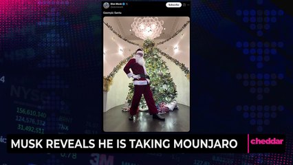 Musk Reveals He is Taking Mounjaro