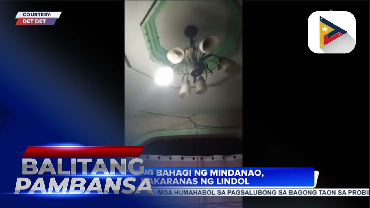 Magnitude 5.3 na lindol, naramdaman sa ilang lugar sa Mindanao kahapon