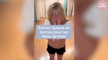 Britney Spears en larmes pour les fêtes de Noël