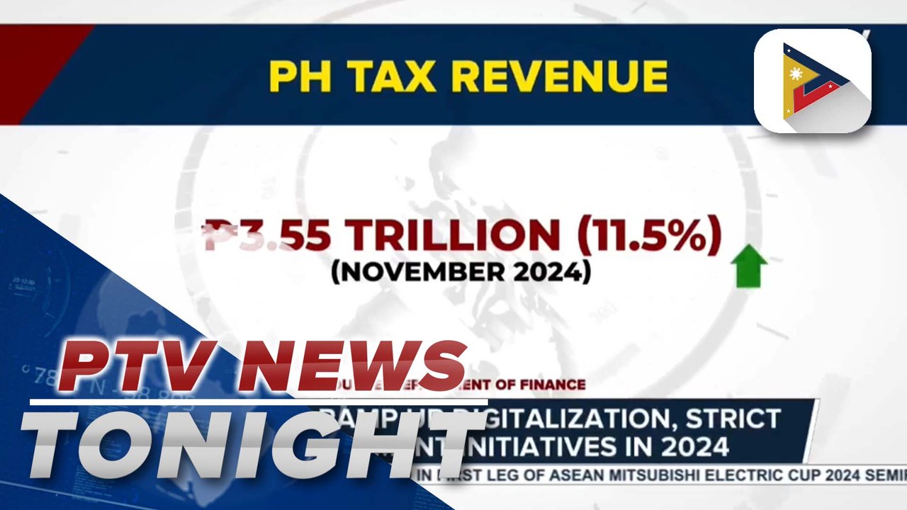 Gov’t tax revenue soars to P3.55-T as of end-November