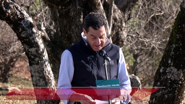 Moreno destaca la importancia del castañar como pilar económico y fuente de riqueza de Andalu