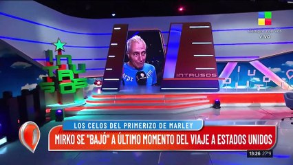 El imprevisto que sufrió Marley, a días de la llegada de Milenka a su vida