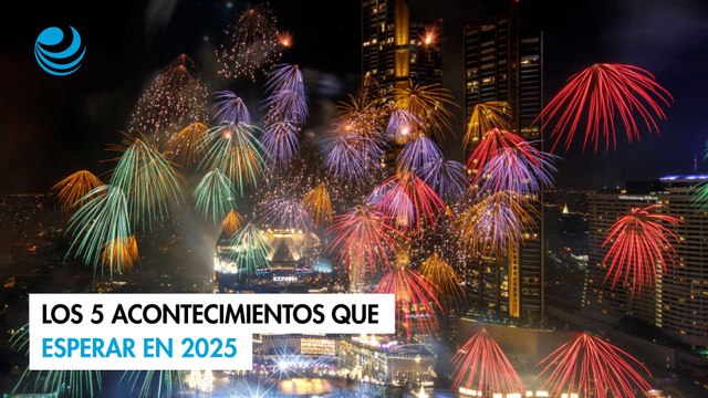 Los 5 acontecimientos que esperar en 2025