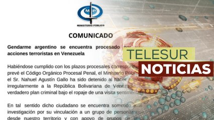 Venezuela confirma arresto de Gendarme argentino