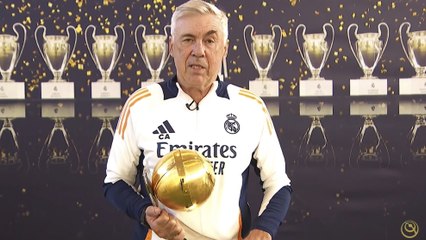 Globe Soccer Awards: Carlo Ancelotti es premiado como el 'Entrenador del año'