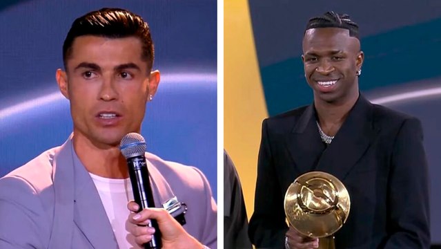 Globe Soccer Awards: Cristiano Ronaldo afirma que Vinicius merecía haber ganado el Balón de Oro