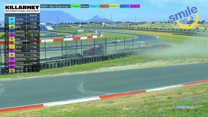 Killarney Power Series SP and GT 2024 Killarney 2 Race 1 Penev Big Crash