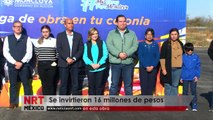 SE INVIRTIERON MAS DE 16 MILLONES DE PESOS EN ESTA OBRA