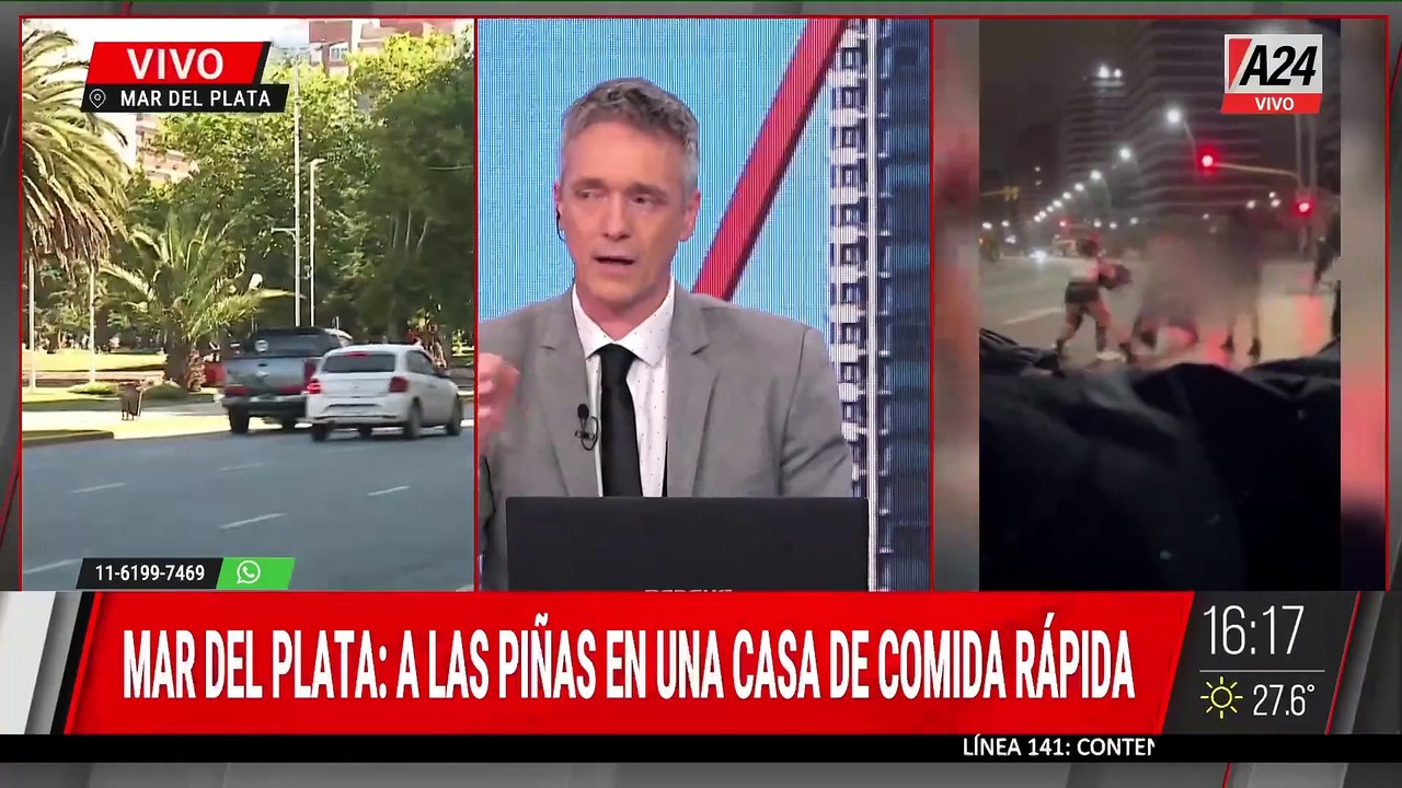 🚨 VIOLENCIA EN MAR DEL PLATA: OTRA PELEA A LA SALIDA DE UN BOLICHE GENERA PREOCUPACIÓN