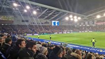 'Solly. SollyMarch!' - Brighton star receives insane welcome back from Albion fans after 433 day absence