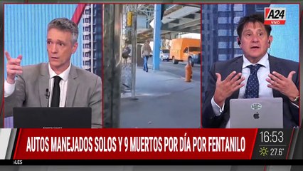 🔴 AUTOS MANEJADOS SOLOS Y NUEVE MUERTOS POR DÍAS POR FENTANILO