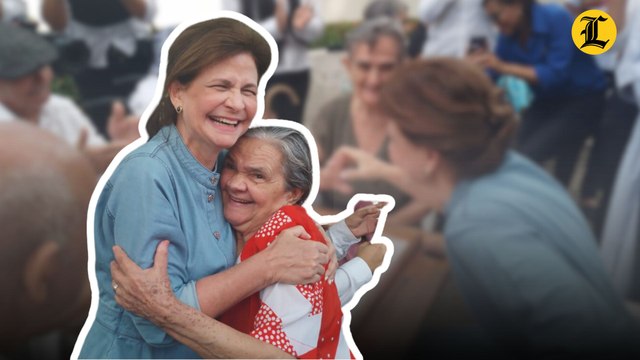 Vicepresidenta Raquel Peña lleva espíritu navideño a ancianos y niños enfermos en Santiago