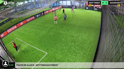 Faute de Alan B - Nottingham Forest