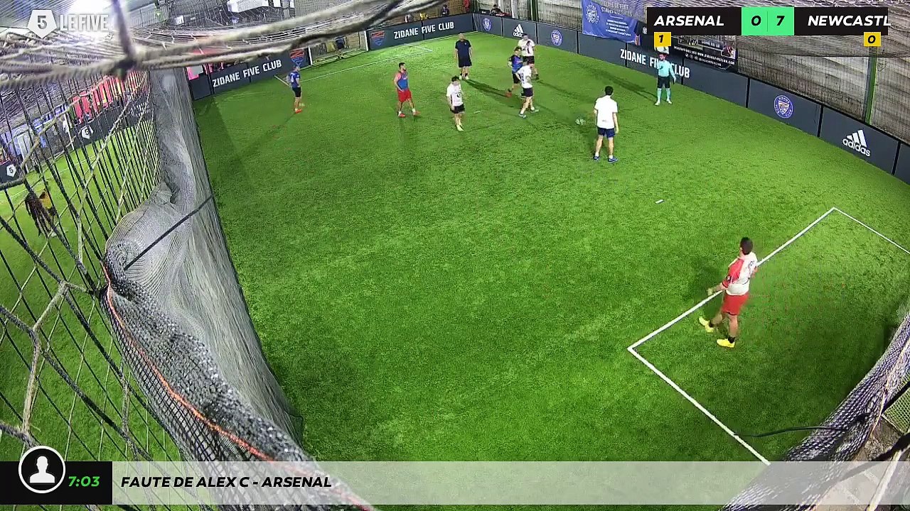 Faute de Alex C - Arsenal