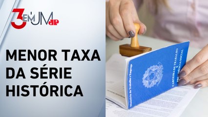 Desemprego cai a 6,1% no trimestre até novembro