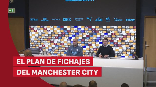 El plan de fichajes del Manchester City de Guardiola para revertir la crisis
