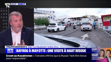 Mayotte: "L'attitude de l'État n'est pas à la hauteur de ce que devrait être un État de droit comme la France", estime Philippe Benassaya (LR)