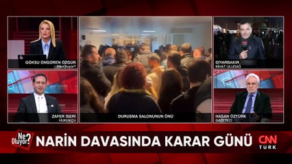Narin Güran'ın öldürülmesine ilişkin davada açıklanan kararlar ve duruşma salonunda yaşananlar Ne Oluyor?'da konuşuldu