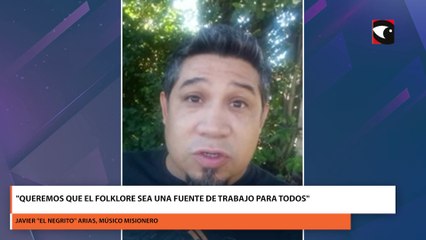 "Queremos que el folklore sea una fuente de trabajo para todos"