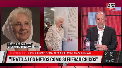 📣 EN VIVO: ESTELA DE CARLOTTO TRAS LA RECUPERACIÓN DEL NIETO 138