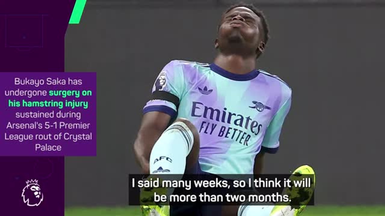 Arteta provides worrying Saka update