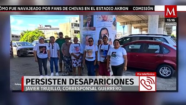 Colectivo Memoria, Verdad y Justicia señala que desapariciones persisten en Guerrero