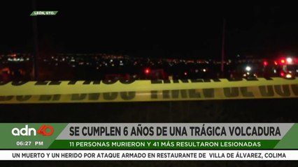 6 años de la tragedia: volcadura de transporte público dejó 11 muertos en León, Guanajuato