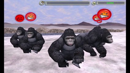 Zoo Tycoon 2 PC - Mountain Gorilla Don't Like Snow & Tundra Biome