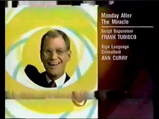 Monday After The Miracle CBS Split Screen Credits