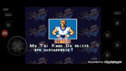 Fatal Fury 2 Kim Kaphwan vs Andy Bogard luta completa