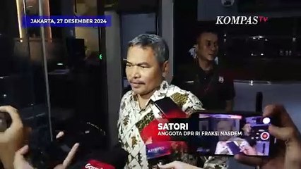 Anggota DPR Satori Buka Suara usai Diperiksa KPK Jadi Saksi Kasus Dugaan Korupsi Dana CSR BI