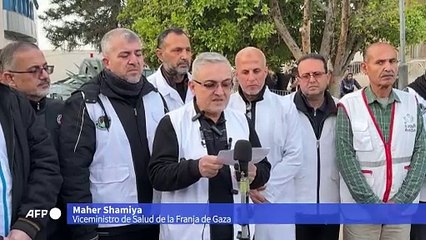 OMS: último hospital operativo del norte de Gaza “fuera de servicio” tras operación israelí