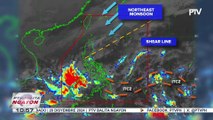 Shear line at ITCZ nagpapaulan sa ilang bahagi ng bansa