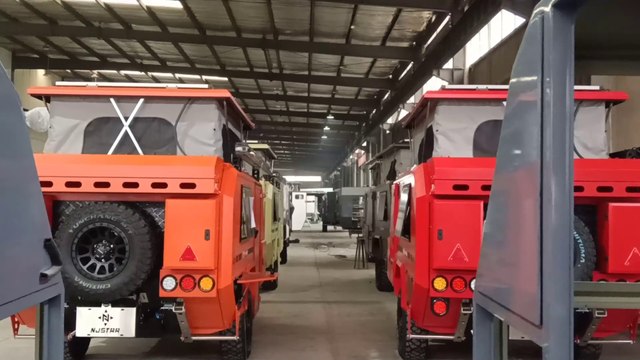 High-Energy Orange Explorer Trailer RV Electrical System Breakdown