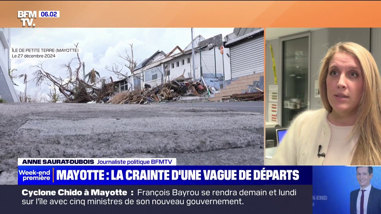 François Bayrou prend une circulaire pour soutenir les fonctionnaires à Mayotte et "garantir la continuité" des services publics sur place