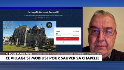 La commune de Remouillé, près de Nantes, lance un appel aux dons pour sauver la chapelle Garreau