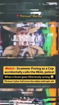 Kya scamer bnega re tu || Scam goes Wrong || New way of Scam || Scammer called Police to scam || Funny Scam || Funny moment #scammer #funnymomeny #comedy #shorts #viralshort #trendingshort #