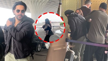 Varun Dhawan And Natasha’s Daughter Lara Heads Off From Mumbai For Her First New Year Trip!