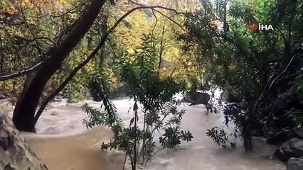 Türkiye’nin en büyük yer altı gölünde su seviyesi yükseldi, içeriye giriş yasaklandı