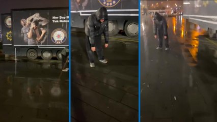 Narkotik TIR'ının önünde video çeken iki öğrenci yakalandı: Hayata neşe katmak istedim