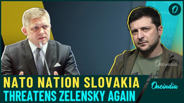 'Not Your Servant': NATO's Slovakia Siding With Putin Again, Blast Zelensky BIG Time | Watch