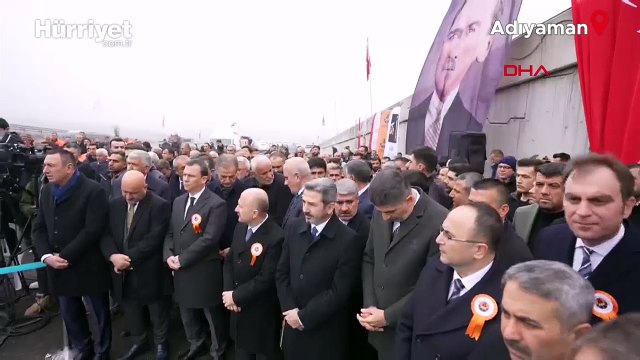 Bakan Uraloğlu, Kahta-Narince-Siverek Yolu Açılış Töreni’ne katıldı