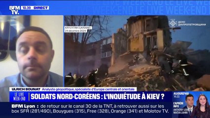 Soldats nord-coréens en Ukraine: "C'est la première véritable internationalisation du conflit dans le sens où il y a un nouvel État qui participe à la guerre", explique Ulrich Bounat, analyste géopolitique