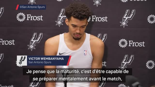 Spurs - Wembanyama critique envers lui : “La maturité, c’est de répondre au plan de jeu n’importe quel soir”