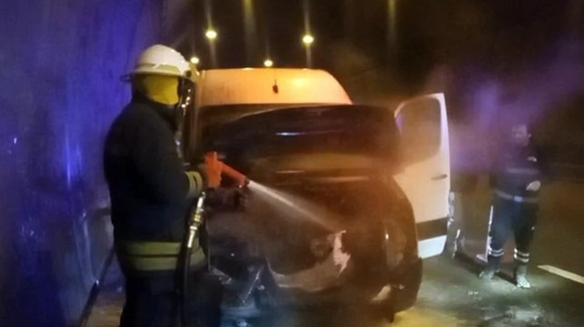 Bolu Dağı Tüneli'nde korku dolu dakikalar