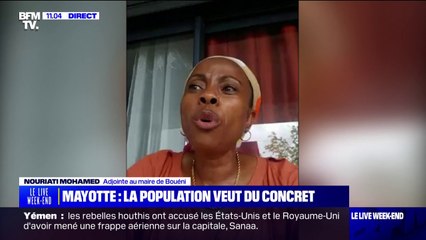 "On appelle à la sécurisation de l'ensemble de notre territoire face à la multiplication des vols et des pillages": selon Nouriati Mahamed, adjointe au maire de Bouéni, la situation à Mayotte "ne s'améliore pas"