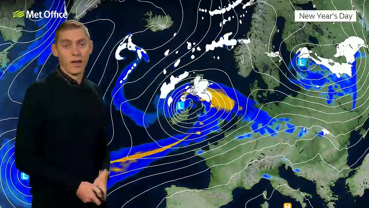 Met Office Saturday afternoon weather forecast 28/12/2024