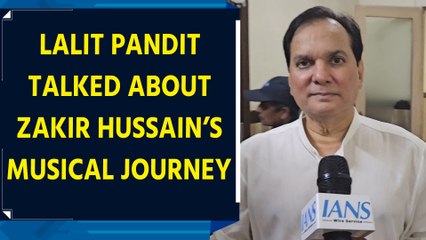 Lalit Pandit Attended Zakir Hussain's Prayer Meeting And Discussed His Journey